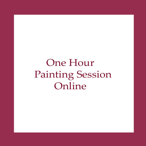 One hour art lesson online