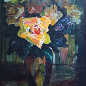 "Yellow Roses" Notebook by Nadine Platt